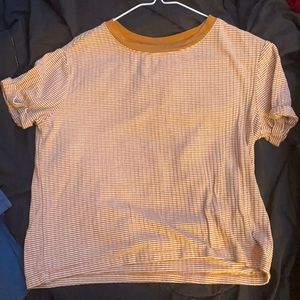 yellow mustard short top